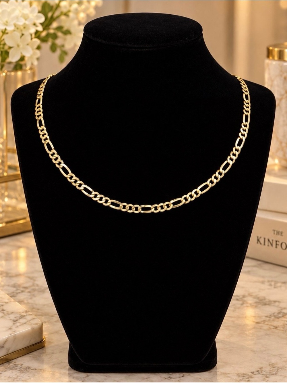 Italy Made 925s Gold Mens Women’s Chain Necklace